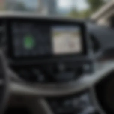 Advanced Technology Features in the 2020 Chrysler Pacifica Dashboard of the 2020 Chrysler Pacifica highlighting advanced technology features