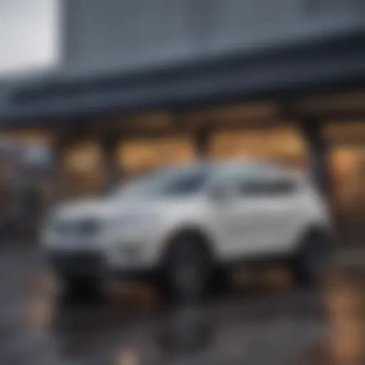 Elegant exterior of the 2017 Lincoln MKC AWD showcasing its sophisticated design