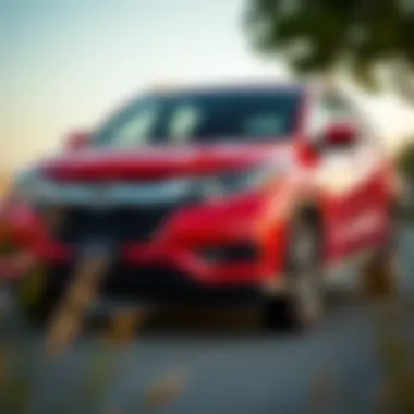 Honda HR-V compact SUV exterior view