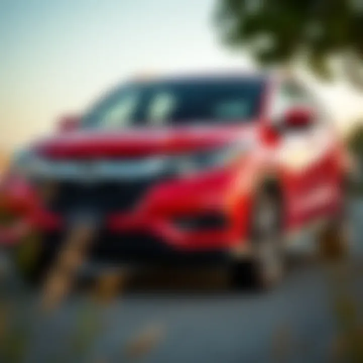 Honda HR-V compact SUV exterior view