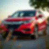 Exterior Design of Honda HR-V Honda HR-V compact SUV exterior view