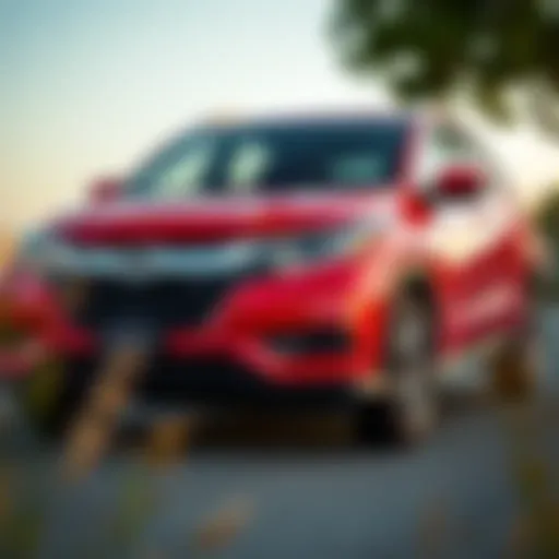 Exterior Design of Honda HR-V Honda HR-V compact SUV exterior view