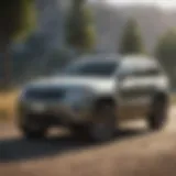 Jeep Grand Cherokee exterior dimensions