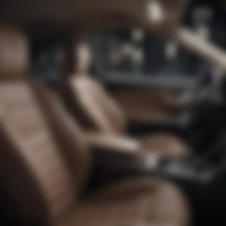 Luxurious interior features of the 2017 Lincoln MKC AWD highlighting technology and comfort