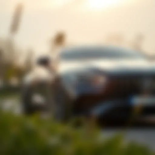 Innovative all-electric Mercedes-Benz model showcasing sleek design