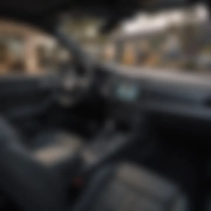 Interior view of the 2022 Volkswagen Tiguan highlighting advanced technology and spaciousness