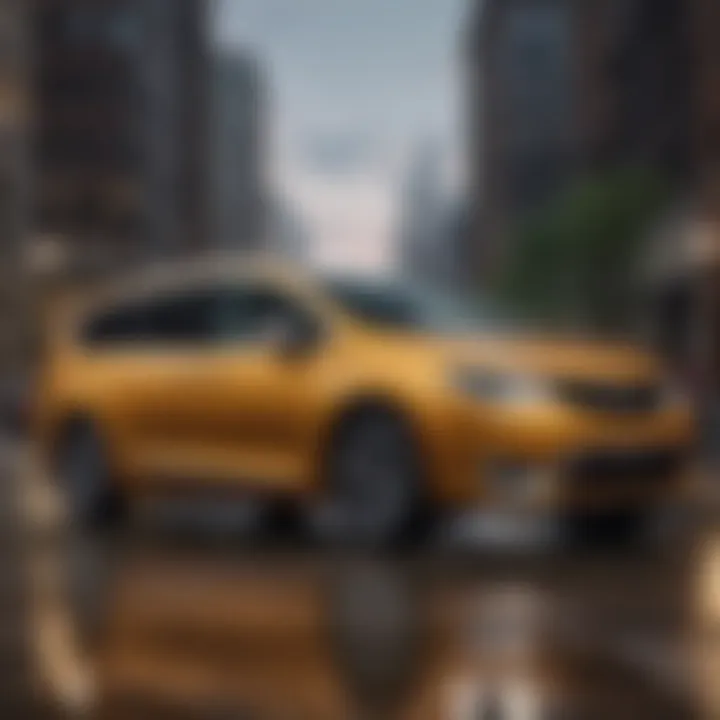 2020 Chrysler Pacifica in a safety demonstration scenario
