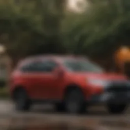 Sleek exterior design of the 2019 Mitsubishi Outlander