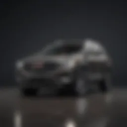 Sleek exterior design of the GMC Acadia showcasing its modern aesthetics