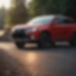 Dynamic performance of the Mitsubishi Outlander Sport on the road