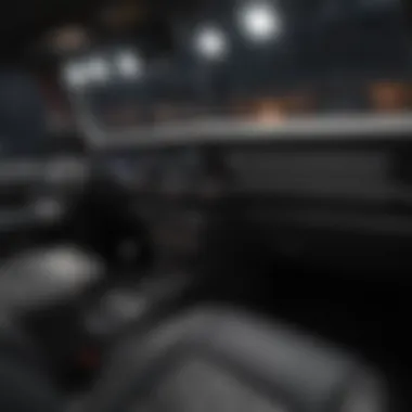 Jeep Gladiator Interior Technology Interior design of the Jeep Gladiator highlighting technological features