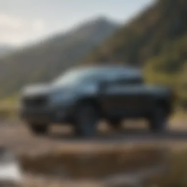 Versatility of the 2021 Honda Ridgeline in Outdoor Settings 2021 Honda Ridgeline parked in a rugged outdoor environment demonstrating its versatility.