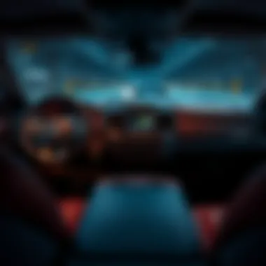 Interior dashboard of the Dodge 3500 Heavy Duty highlighting advanced technology