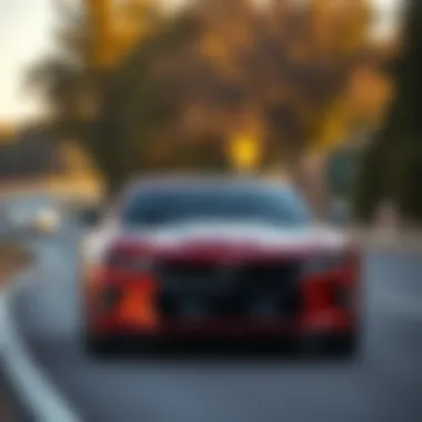 Driving dynamics of the Camaro 6 cylinder