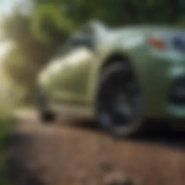 Environmental Benefits of Plug-In Hybrid Technology An eco-friendly landscape symbolizing the environmental benefits of plug-in hybrid technology.