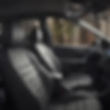 Luxurious interior showcasing comfort features