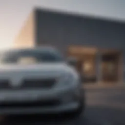 Sleek exterior design of the Volkswagen Passat showcasing its modern aesthetics