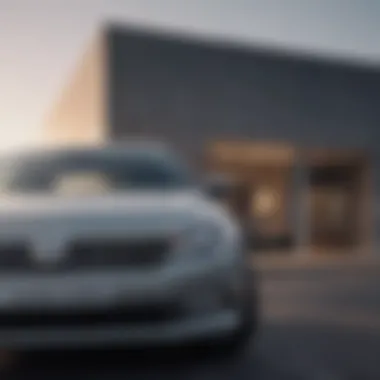 Elegant and Modern Exterior of the Volkswagen Passat Sleek exterior design of the Volkswagen Passat showcasing its modern aesthetics