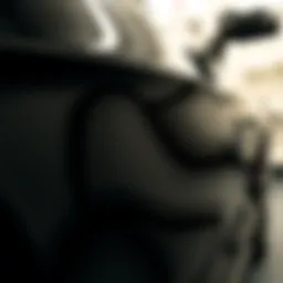 Close-up of a car's glossy finish after a professional paint job