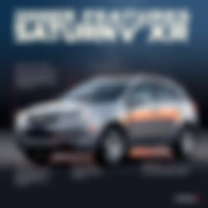 Safety Features of the 2008 Saturn Vue XR Safety features of the 2008 Saturn Vue XR represented in infographic form