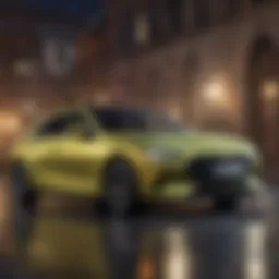 A sleek and modern compact car showcasing affordability and style.