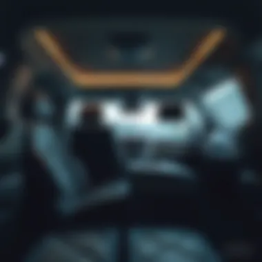 Luxury and Technology in Double Cab Interiors Interior view showcasing comfort and technology