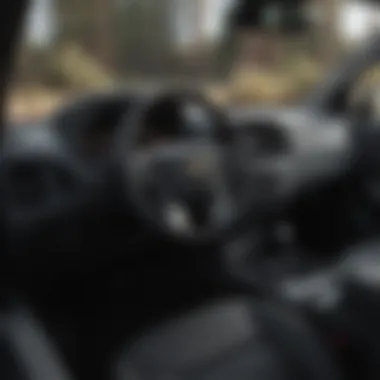 Interior design of the Chevy Colorado Trail Runner showcasing technology features