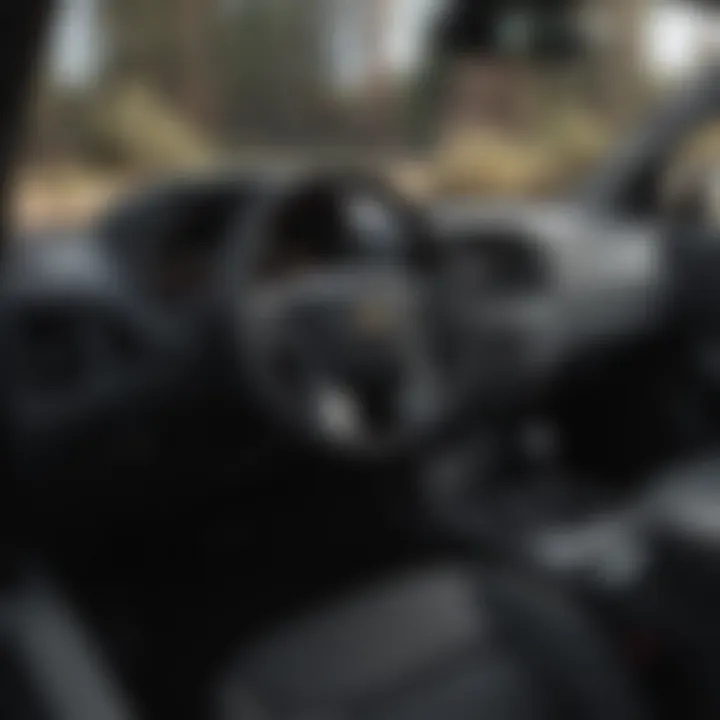Interior design of the Chevy Colorado Trail Runner showcasing technology features