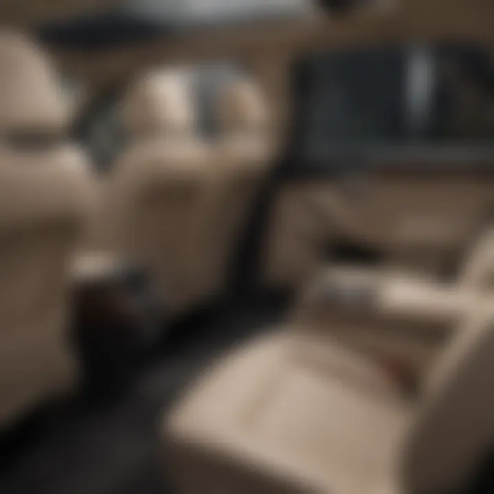 Spacious and luxurious interior cabin of the 2015 Buick Enclave with premium finishes.