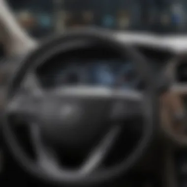Advanced Safety Technology in the 2015 Buick Enclave Advanced safety technology dashboard of the 2015 Buick Enclave highlighting its innovative features.