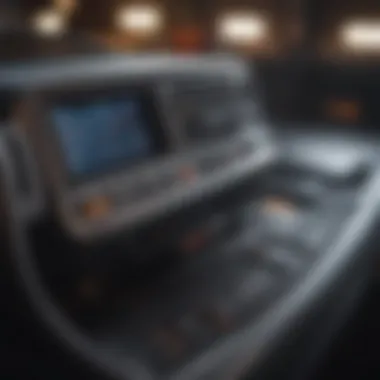 Detailed view of various scanner types for vehicles