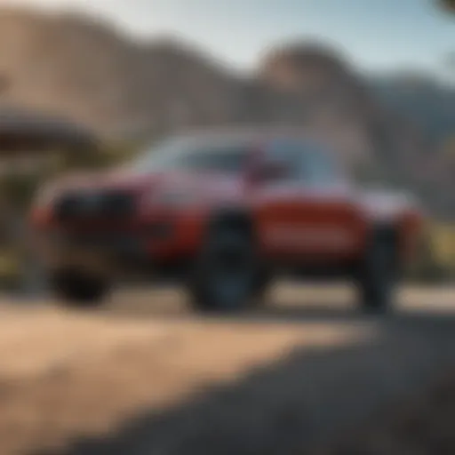 Front view of the 2017 Toyota Tacoma showcasing its robust design