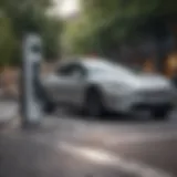 Dynamic visualization of electric car charging stations