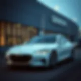 Genesis GV70 showcasing its sleek design