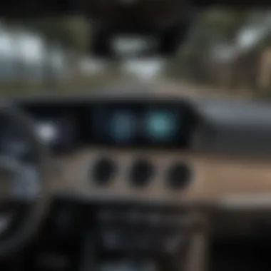 Advanced infotainment system display