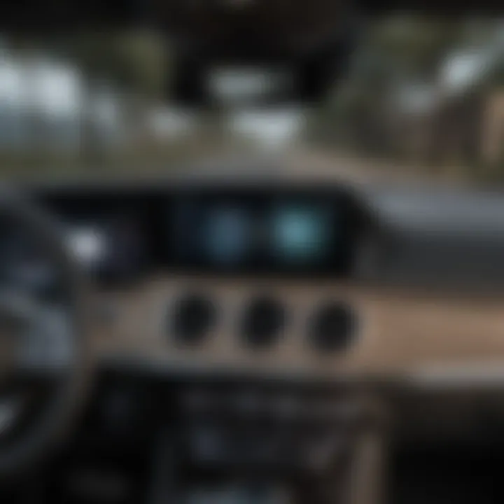 Advanced infotainment system display