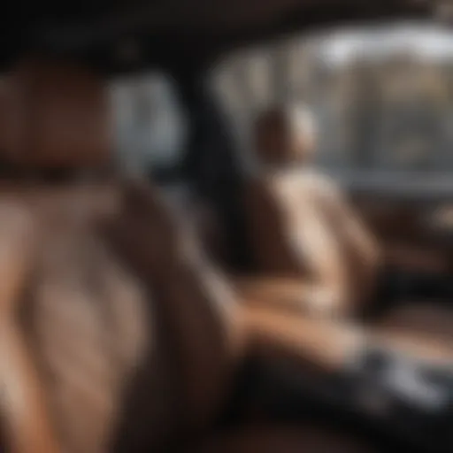 Luxurious seating in the GLE 53 Coupe