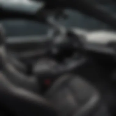 Luxurious interior of the 2021 Jaguar F-Type R featuring high-quality materials and modern technology.