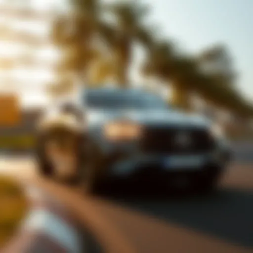 Mercedes EQ electric vehicle in motion showcasing agility