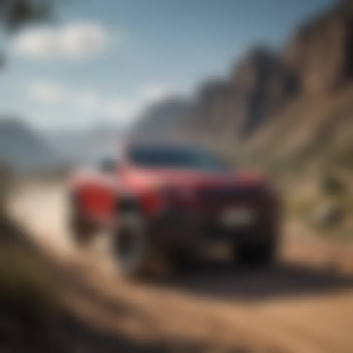 2021 Jeep Cherokee navigating rugged terrain highlighting its off-road capabilities