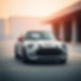 A sleek automotive concept featuring a mini special edition model