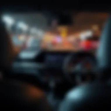 Dashboard technology setup of the 21 Hyundai Accent