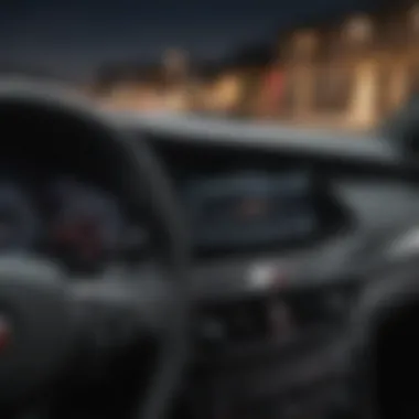 Cutting-Edge Technology Interface in the Giulia Dashboard of the Alfa Romeo Giulia with advanced technology interface