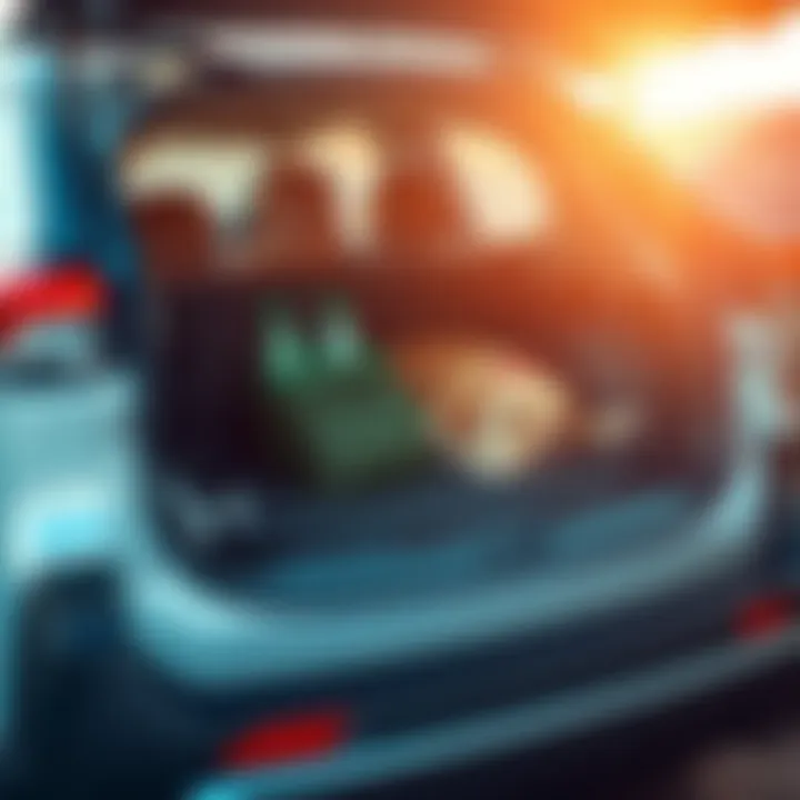 Real-life usage scenarios highlighting the versatility of the RAV4 cargo space.