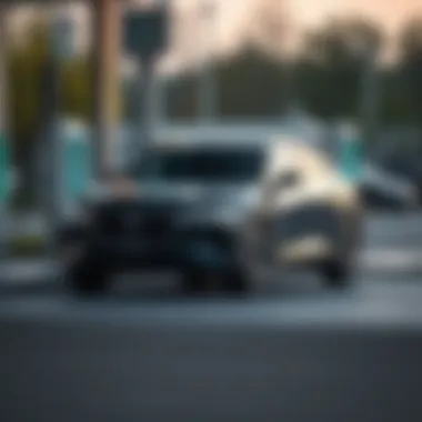 Charging station with the CX40 Recharge, illustrating charging options