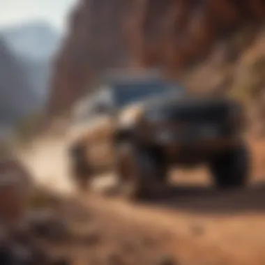 SUVs: The Adventure Vehicles Rugged SUV navigating through rough terrain