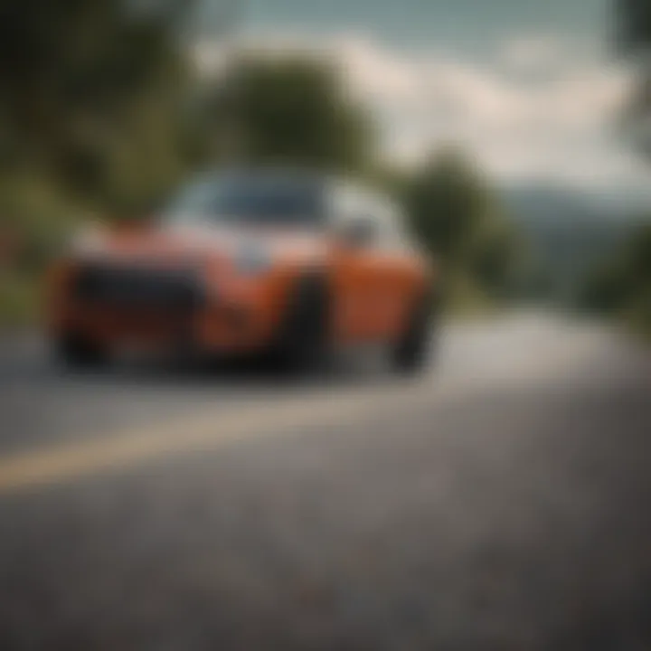 Dynamic shot of the 2013 Mini Cooper S in motion on a winding road