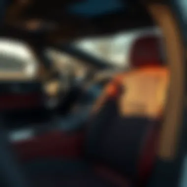 High-quality materials used in the Jaguar F-Pace interior