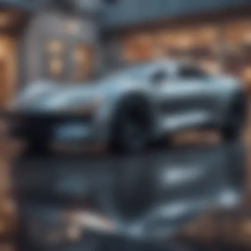 Futuristic electric vehicle concept