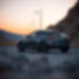 Sleek exterior design of the Mazda CX-3